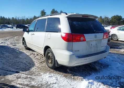 2008 Toyota Sienna Le из США, поврежденный, VIN 5TDZK23C38S213892